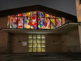 Vetrata chiesa Santa Franca Vetrata chiesa Santa Franca
